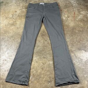 Henry & Belle Micro Flare Pants in Grayish-Green
Size:28
